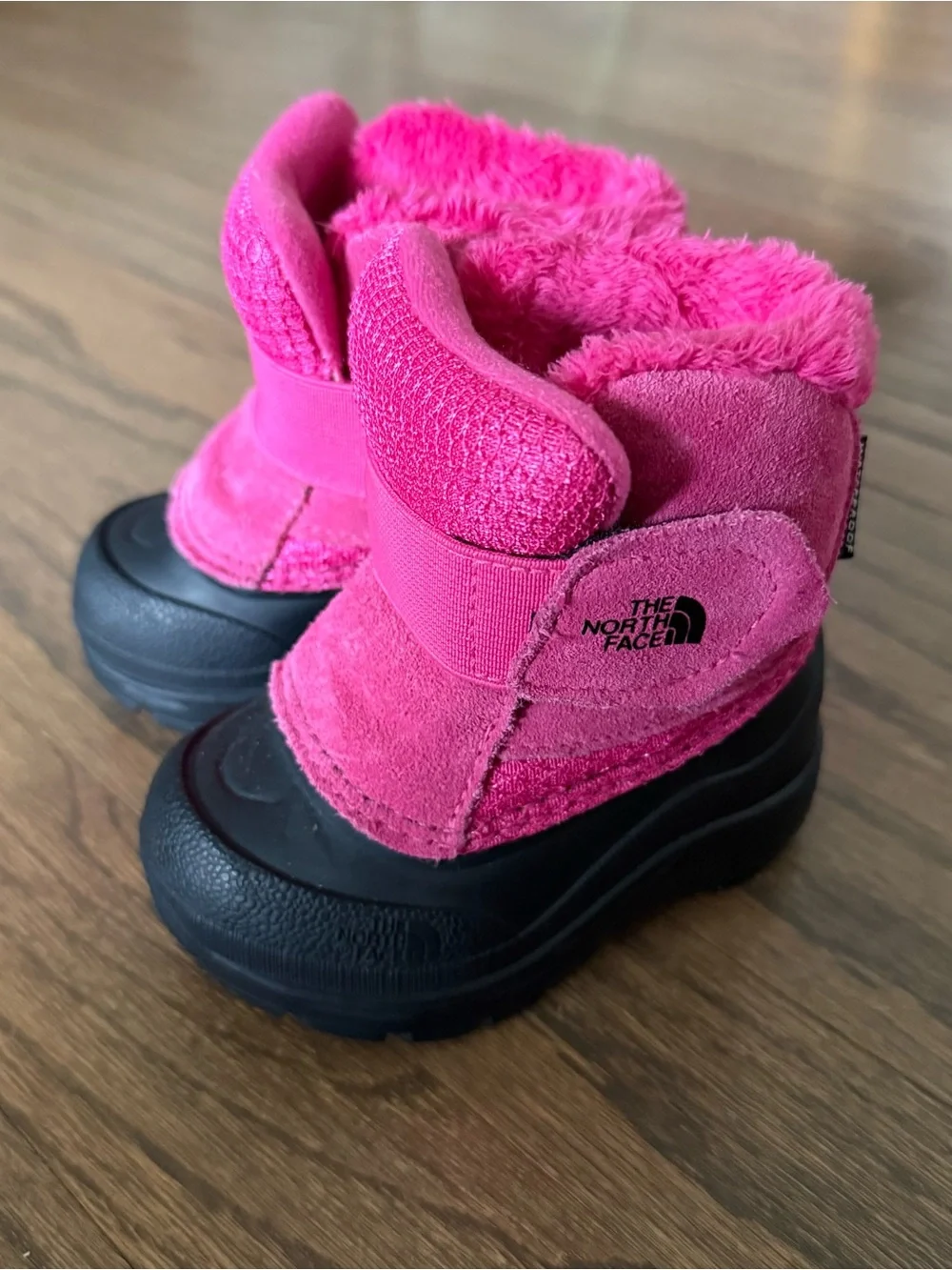 The North Face Toddler Pink Insulated Winter Boots